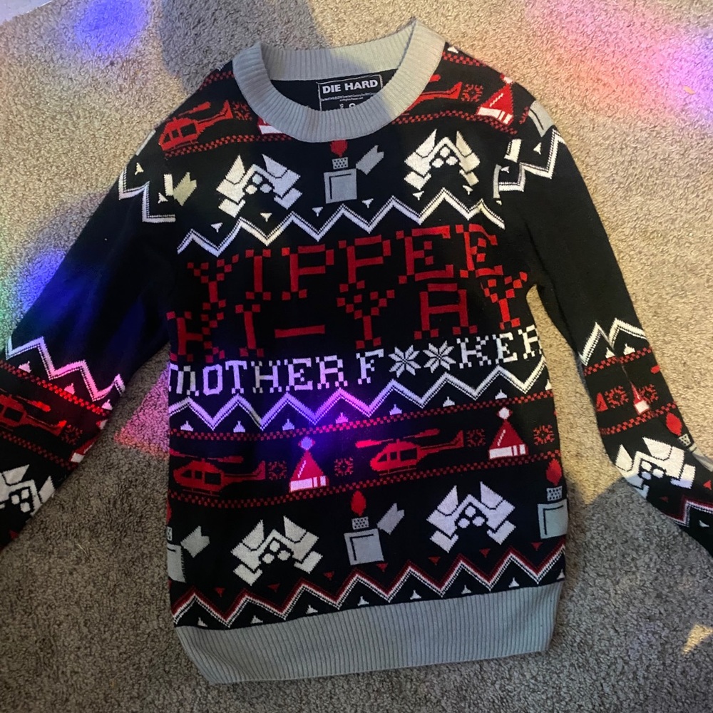 Die hard Christmas sweater